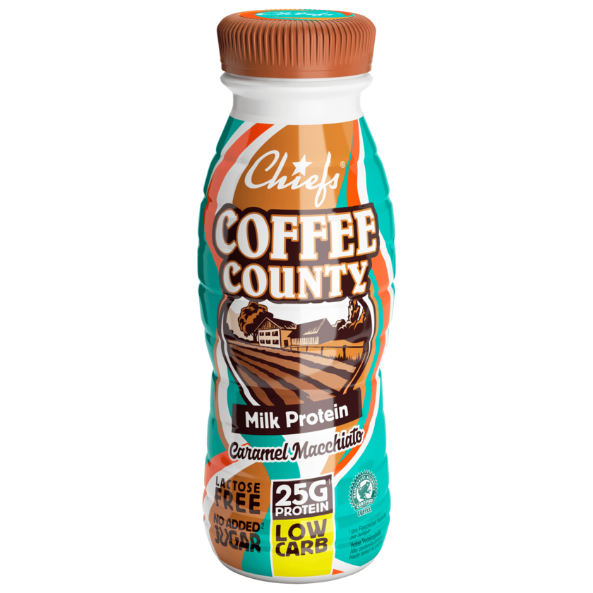 Chiefs Coffee Country Caramel Macchiato laktosefrei 0,33l